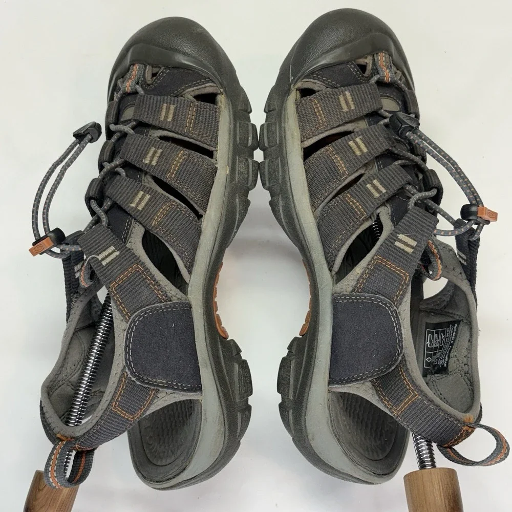 Keen Newport H2 Men's Size 8 Brown Gray Rugged Waterproof Hiking Sandals